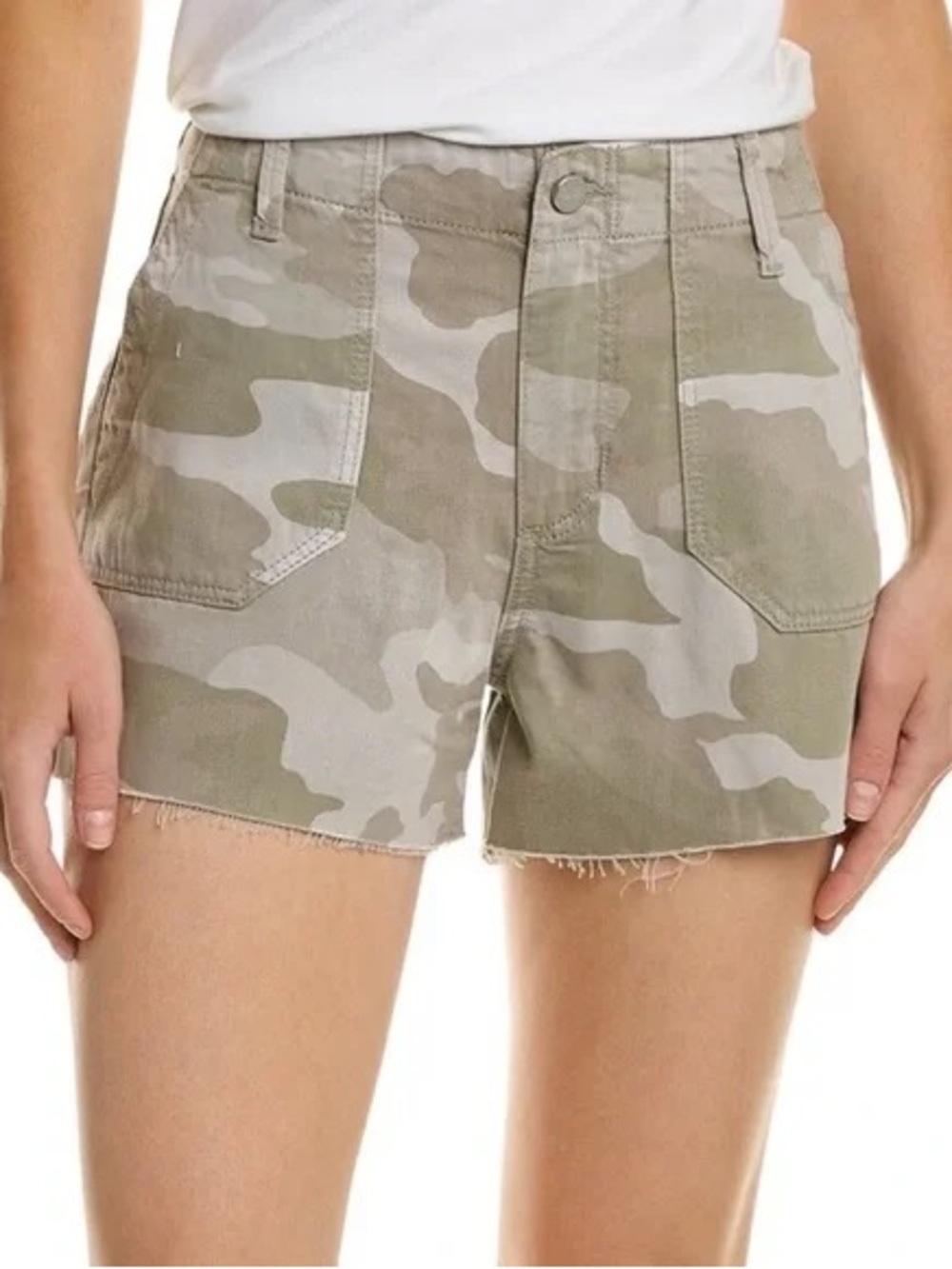 PAIGE Mayslie Utility Shorts